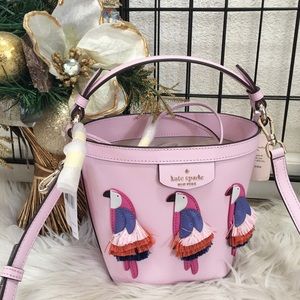 Kate spade Pippa parrot bucket bag
